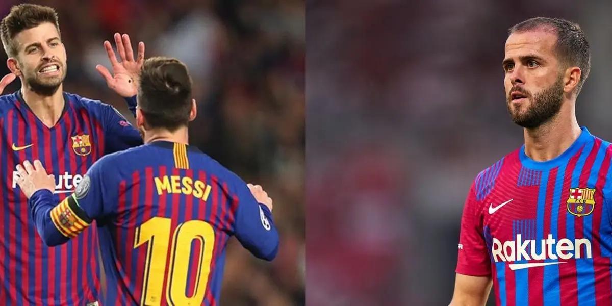 Mientras Gerard Piqué y Lionel Messi no habrían aceptado bajarse el salario para continuar en el Barcelona, Miralem Pjanić lo reduciría a la mitad para continuar en el club culé.