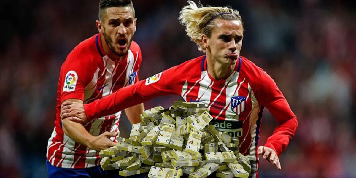Mientras Griezmann cobra 12 millones, el sueldo de Koke que renovará con Atleti