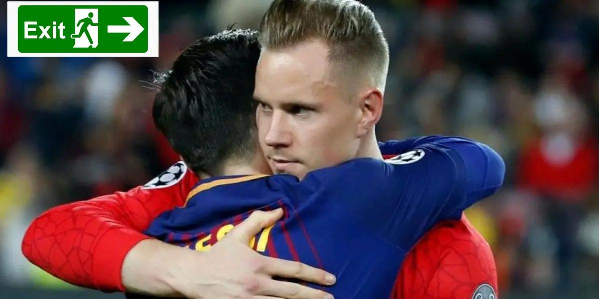 Mientras intenta concretar la vuelta de Lionel Messi FC Barcelona necesita ver que hace con el futuro de Marc-André ter Stegen