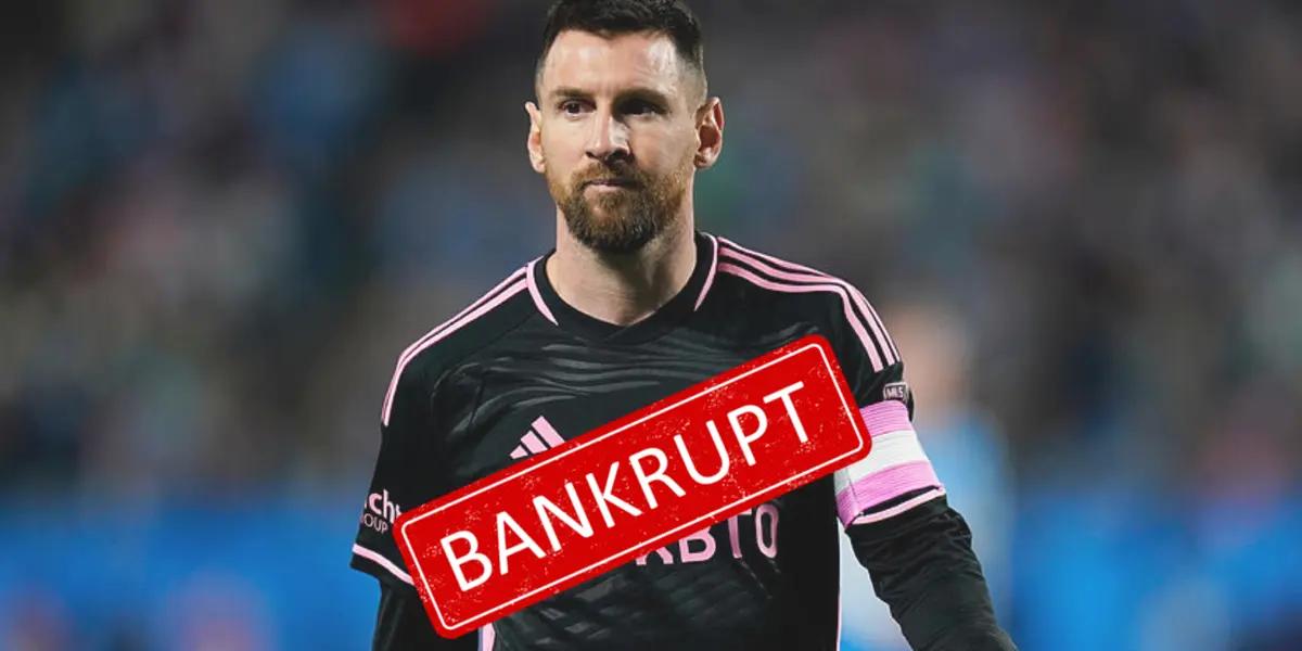 Mientras Inter saca jugo, la empresa que quebraría por hacer negocios con Messi