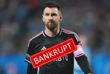 Mientras Inter saca jugo, la empresa que quebraría por hacer negocios con Messi