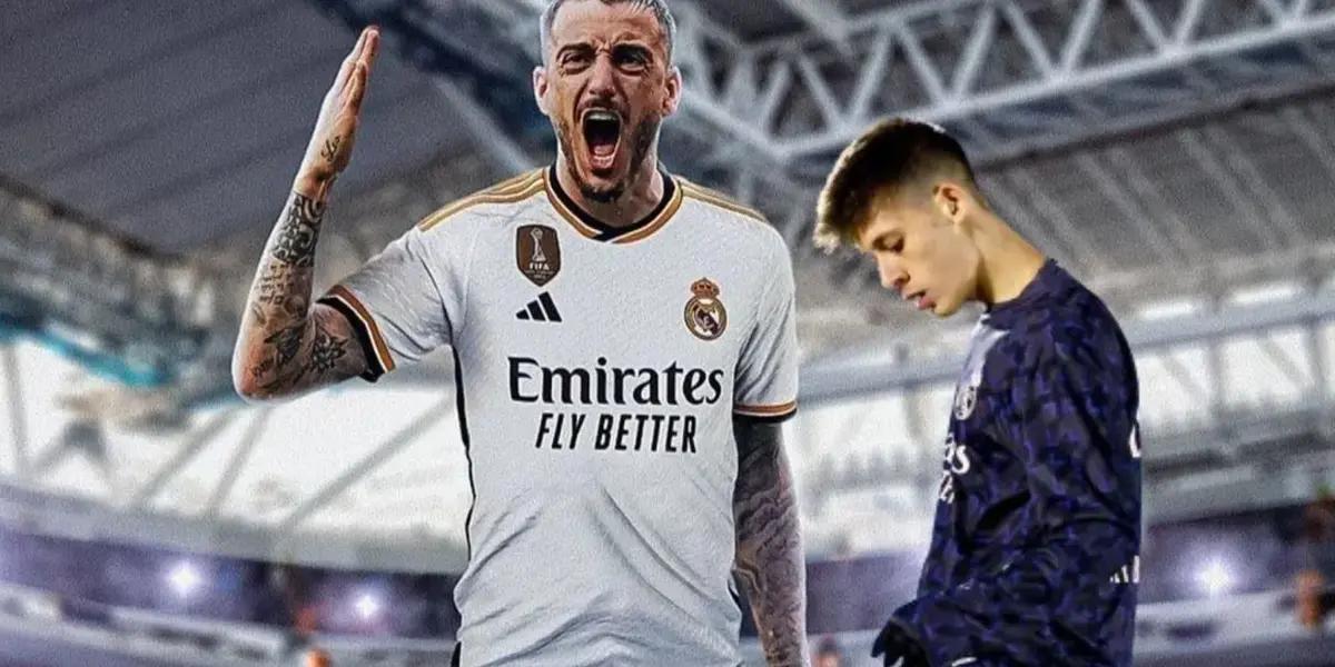 Mientras Kroos ni se inmutó, así consoló Arda Guler a Joselu por fallar el penal