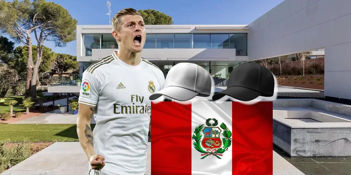 Mientras Kroos vende viviendas, el peruano que se puso una tienda de gorras