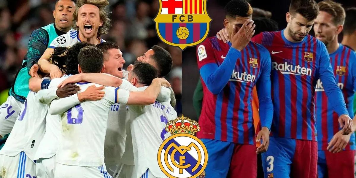 Mientras la Casa Blanca se confirma como el máximo exponente de la UEFA Champions League, en Barcelona se exponen a las burlas por un hecho particular.