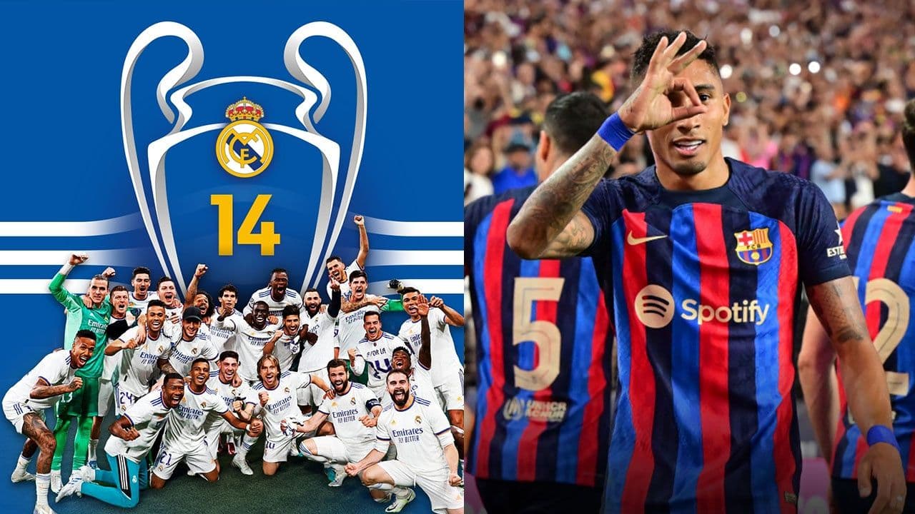 Mientras en la parte merengue festejan la gloria eterna, en Barcelona festejan cosas insólitas. Por eso se exponen a la burla del planeta fútbol.