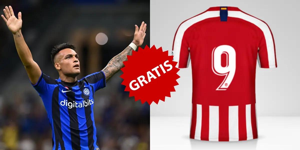 Mientras Lautaro Martínez sale una fortuna del Atlético de Madrid va por un nueve que no saldría ni un solo euro