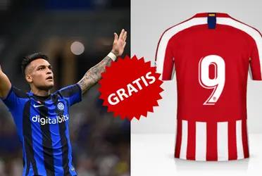 Mientras Lautaro Martínez sale una fortuna del Atlético de Madrid va por un nueve que no saldría ni un solo euro