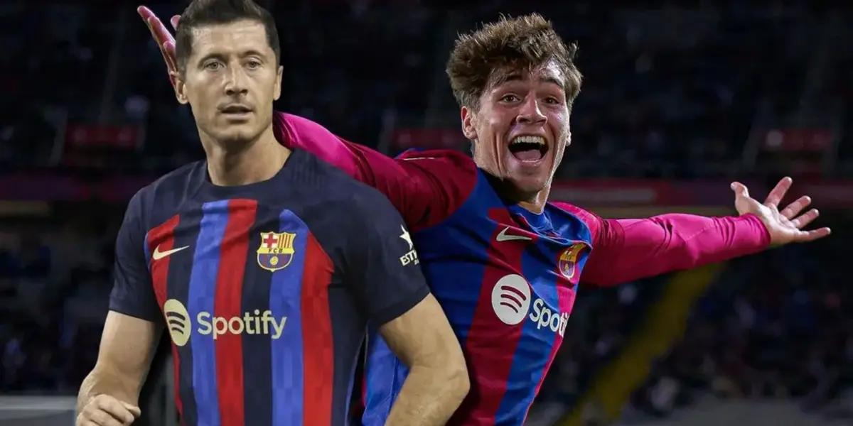 Mientras Lewandowski falla goles cantados en Barça, lo que hizo Guiu para que Xavi lo llame