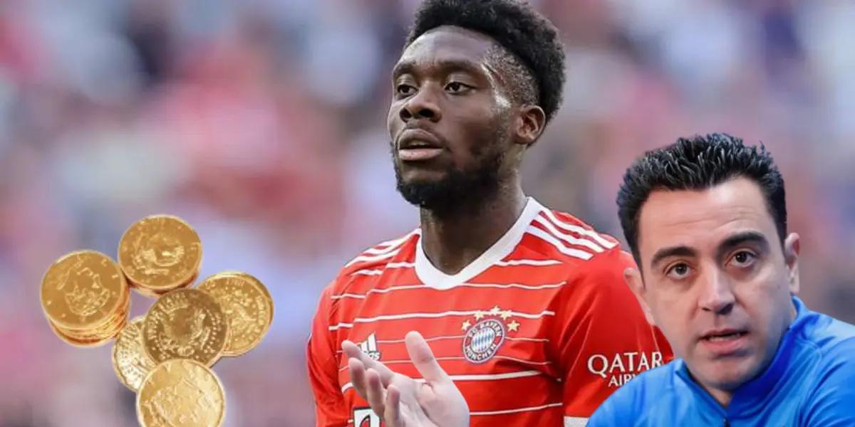 Mientras Madrid quiere poner 80 millones Davies, a Xavi le dan un defensa de 3