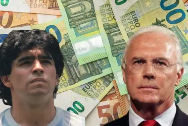 Mientras Maradona endeudó a su familia, la fortuna que dejó Beckenbauer tras su deceso