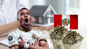 Mientras Mbappé busca casa en Madrid, el peruano con una mansión de 9 millones