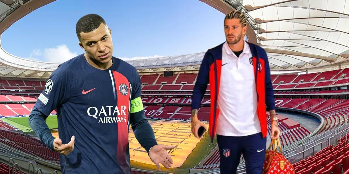 Mientras Mbappé dona parte de su sueldo, los miles de euros que gastó De Paul en una bolsa