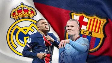 Mientras Mbappé llegará al Madrid el 2024, mira cuándo lo hará Haaland en el Barça