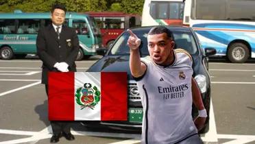 Mientras Mbappé tendrá conductor en el Madrid, el peruano que ahora es chofer