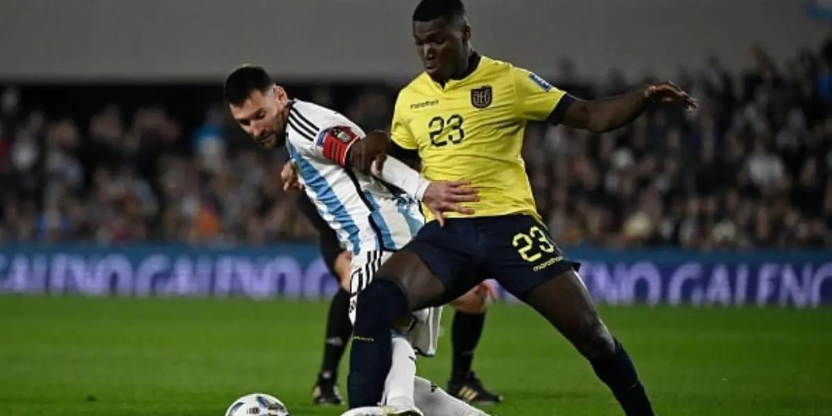 Mientras Messi compró una casa, lo que hizo Moisés Caicedo con su primer sueldo