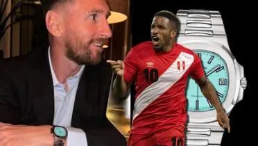 Mientras Messi compró uno de 52 mil, Farfán gastó 3 millones en este reloj