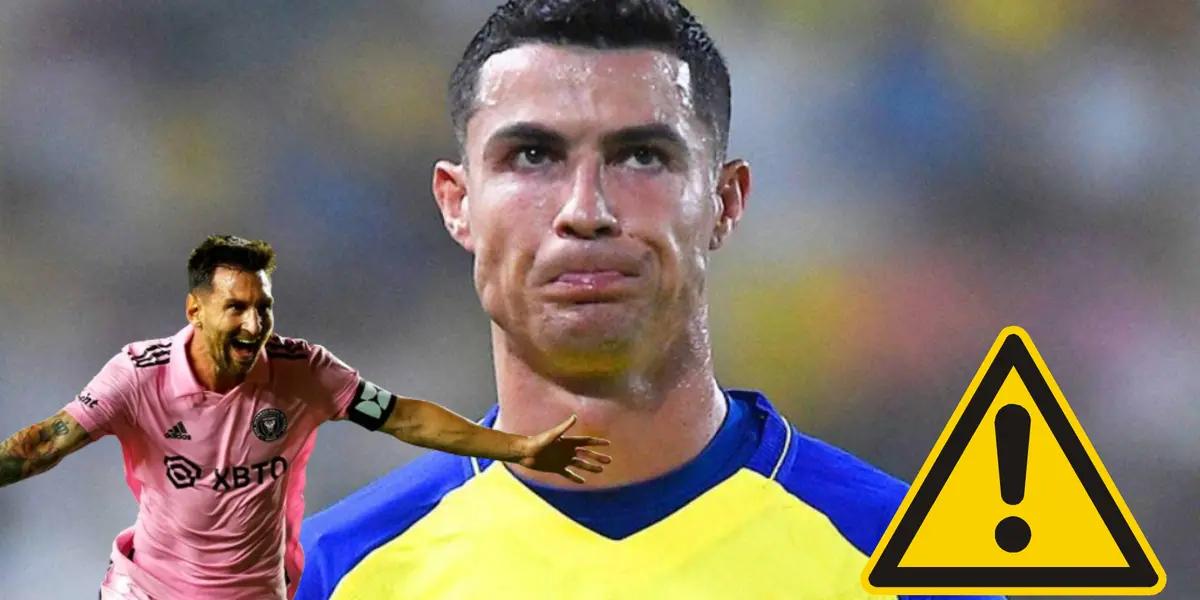 Mientras Messi marcó un golazo, lo que hizo Cristiano Ronaldo al ser multado en Arabia