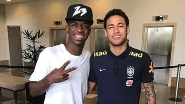 Mientras Neymar se va de fiesta, esto hizo Vinicius tras entrenar en el Madrid