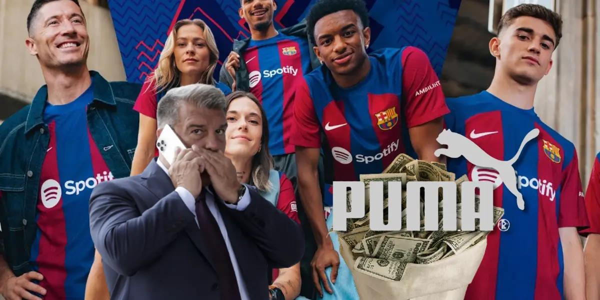Mientras Nike le paga monedas al Barça, la multimillonaria oferta de Puma