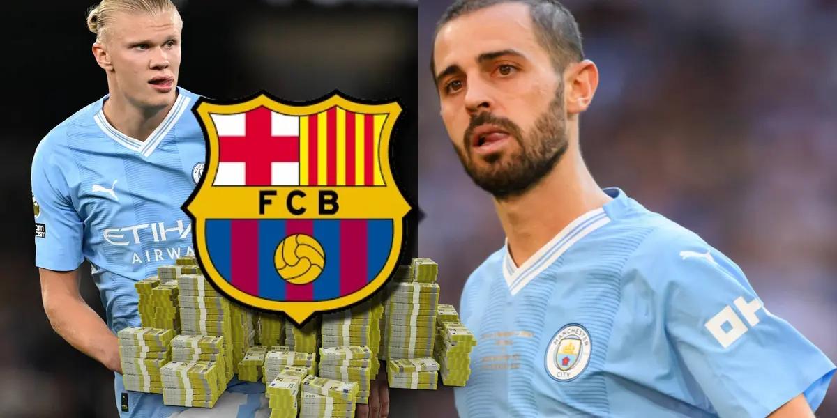 Mientras por Haaland piden 75 millones, el precio especial de Silva para el Barça