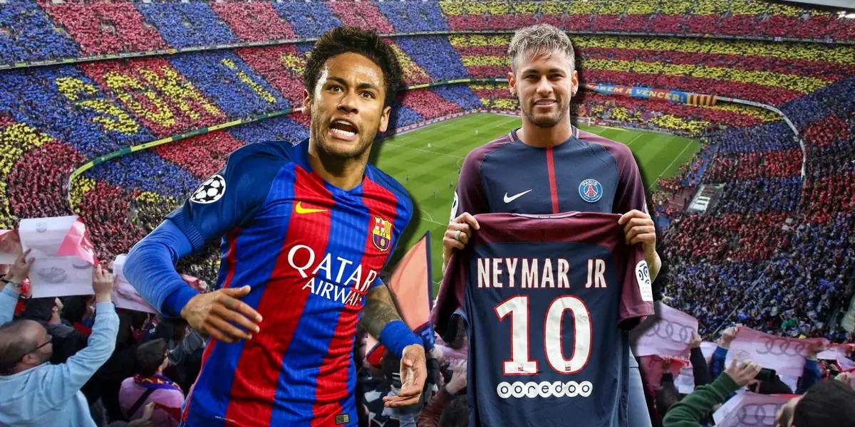 Mientras PSG lo mandó por atrás, el homenaje del Barça a Neymar que pocos tienen