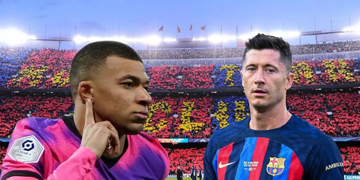 Mientras Real Madrid espera por Mbappé, esto hará Barça con Lewandowski
