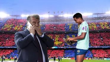 Mientras Real Madrid fichó a Endrick, la perla de 17 años que persigue Barça