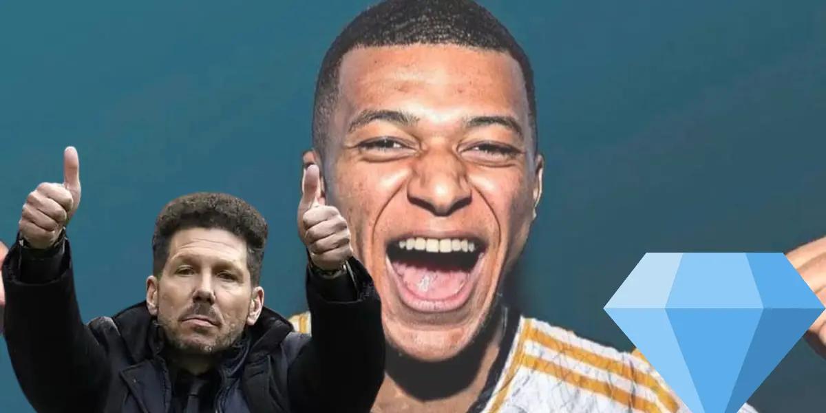 Mientras Real Madrid fichó a Mbappé, la joya que presenta Atleti