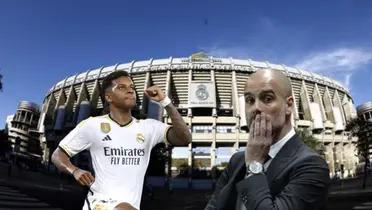 Mientras Rodrygo candidateó al Madrid, el lloriqueo de Guardiola en la previa