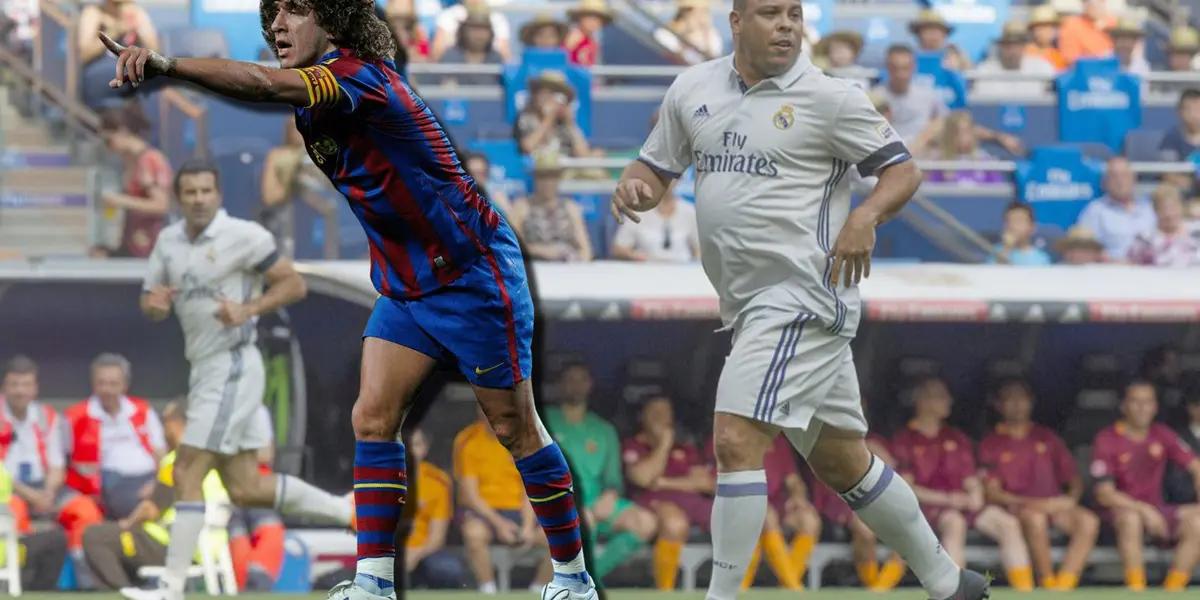 Mientras Ronaldo Nazario está gordo, mira cómo luce Puyol de Barça a sus 45 años