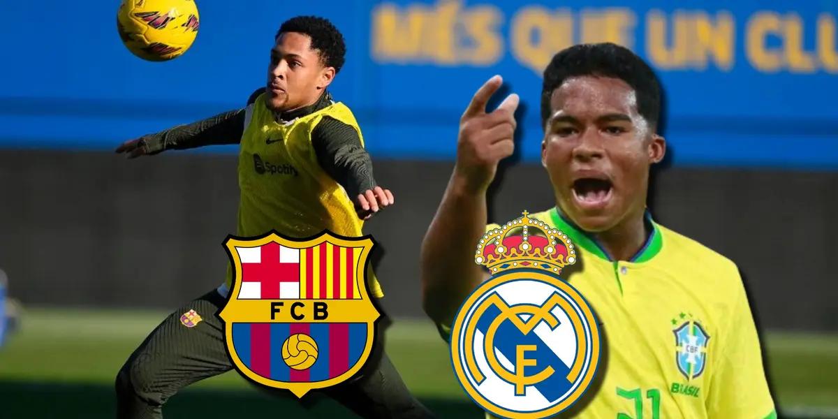 Mientras Roque ni aparece en Barça, lo que hizo Endrick en 3 minutos en Brasil