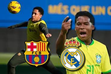 Mientras Roque ni aparece en Barça, lo que hizo Endrick en 3 minutos en Brasil