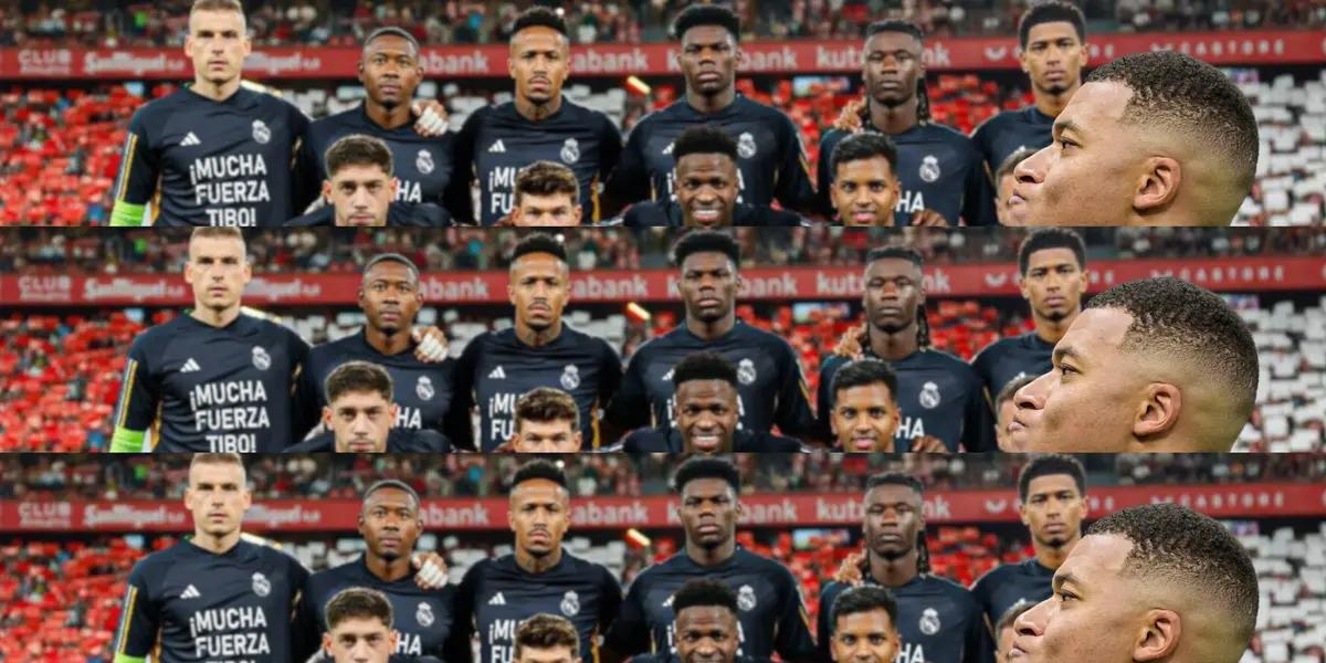 Mientras sigue dando vuelta la oportunidad de ficharlo acá estaba Kylian Mbappé mientras Real Madrid jugaba