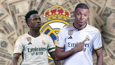 Mientras Vinícius cobra 20 millones, lo que ganaría Mbappé si lo ficha el Madrid
