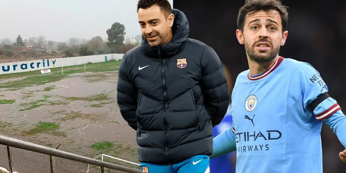 Mientras Xavi Hernández esperaba por uno de los dos cracks del Manchester City en FC Barcelona lo contentarán con un jugador del ascenso