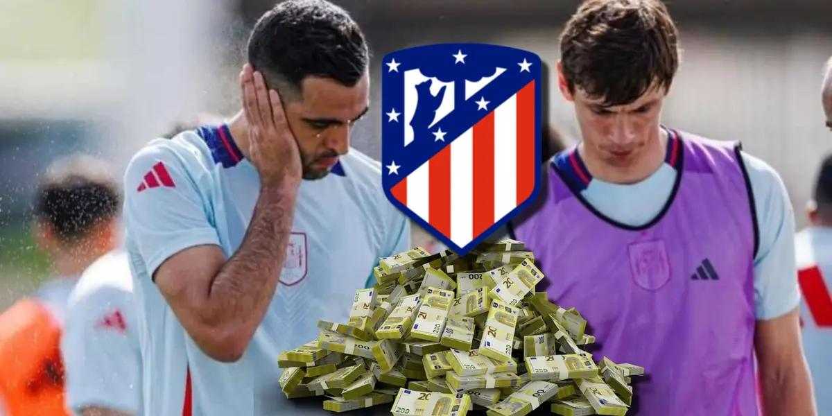 Mikel Merino y Robin Le Normand / Foto: RFEF