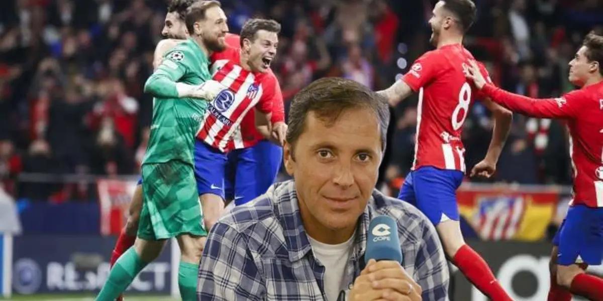 Mira cómo definió Paco González el pase del Atleti a 4tos de Champions League