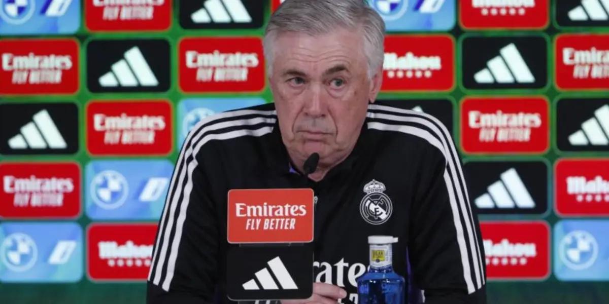 Mira lo que le dijo el árbitro del Madrid vs Vallecano a Ancelotti para calmarlo