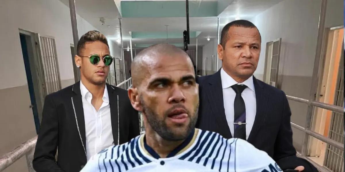 Mira porque el papá de Neymar no pagará 1 millón y que Dani Alves salga libre