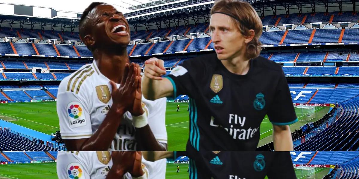 Modric y una lección con altura para Vinicius Junior