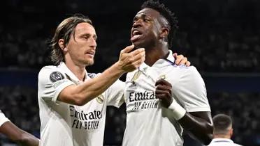 Modric y Vinicius tuvieron sus más y sus menos en medio del partido contra el Leganés