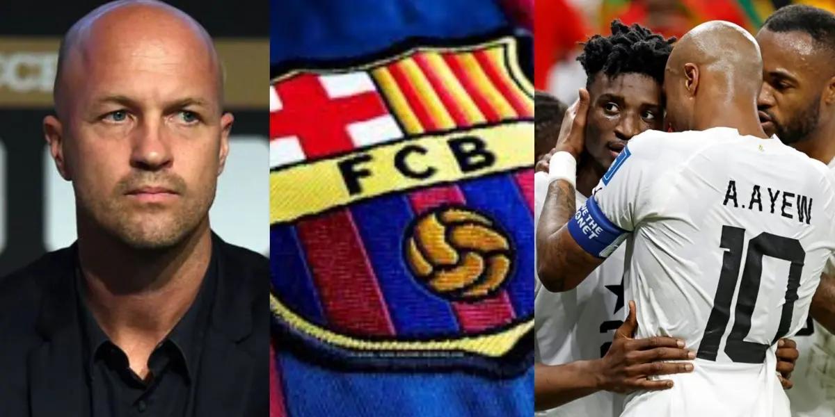 Mohamed kudus, seleccionado de Ghanés la viene rompiendo en Qatar y es visto de cerca por el Barcelona.