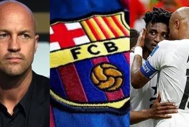 Mohamed kudus, seleccionado de Ghanés la viene rompiendo en Qatar y es visto de cerca por el Barcelona.