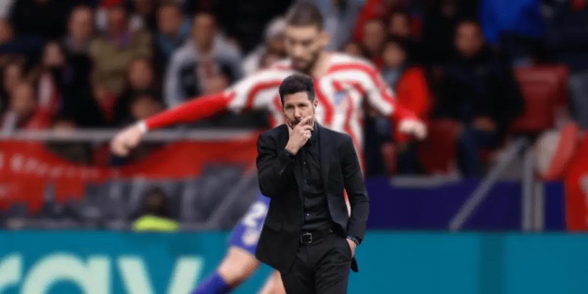 Momento clave para el jugador quien ya no tiene espacio dentro del esquema de Diego Simeone