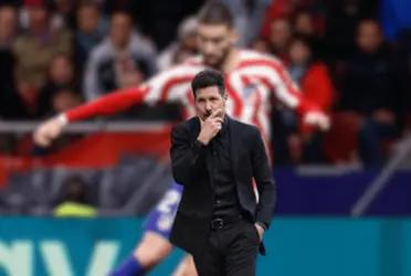 Momento clave para el jugador quien ya no tiene espacio dentro del esquema de Diego Simeone