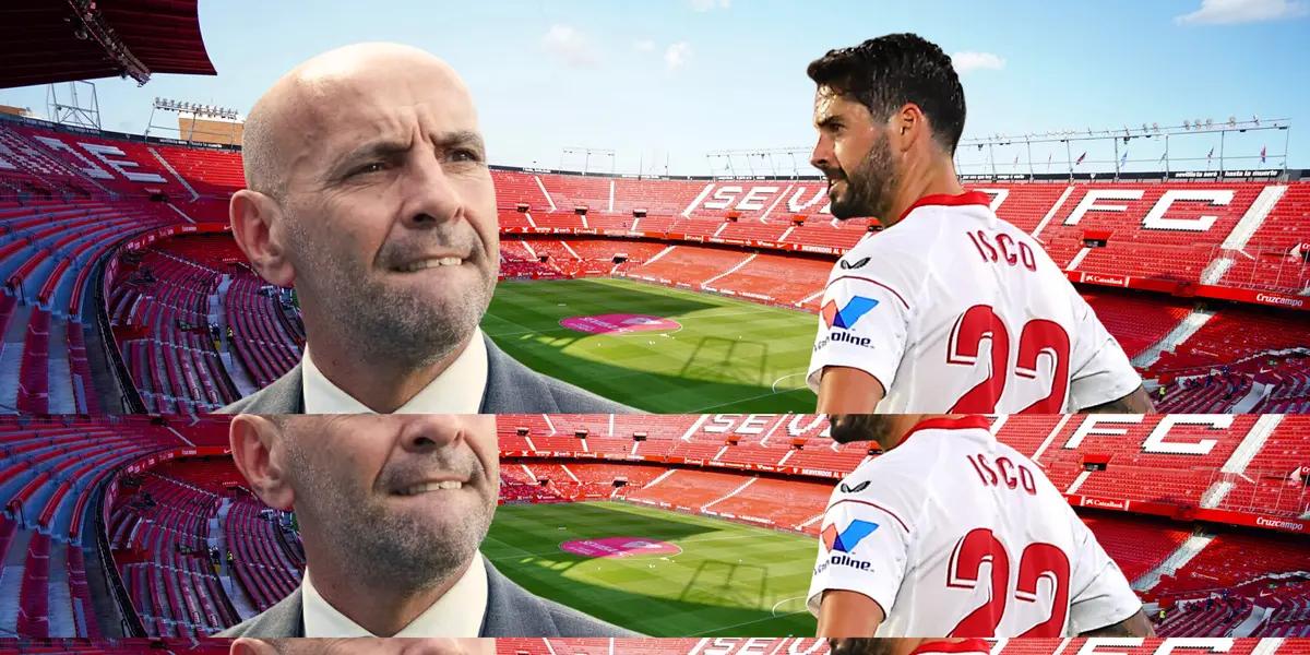 Monchi reconoció el guante tras la acusación de Isco Alarcón y no tuvo problemas en responderle