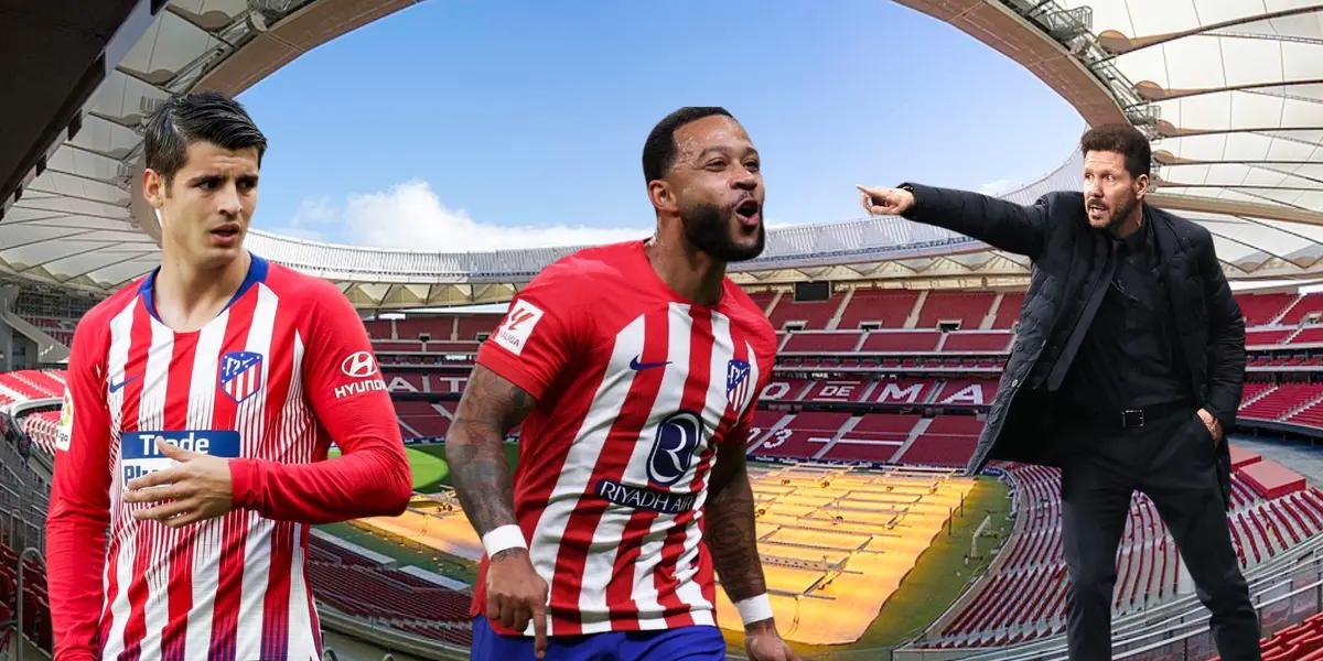 Morata está para volver y Simeone tiene a Depay, el 9 para abrir duelo con Inter