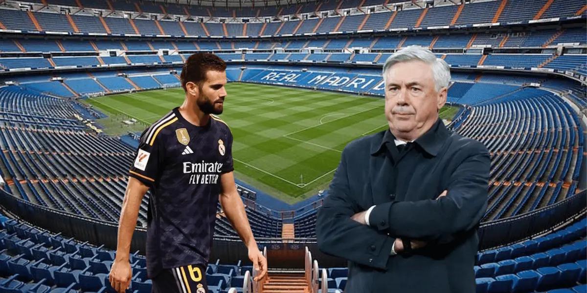 Nacho Fernández fue autor de una brutal patada en la victoria del Real Madrid contra Girona.