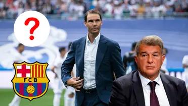 Nadal quiere llegar al Madrid, el ídolo de Barça que va por el sillón de Laporta