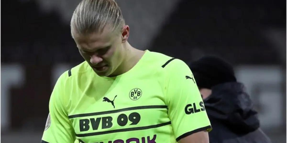 Nadie duda de la calidad goleador de Erling Haaland pero lamentablemente sus constantes lesiones musculares han disminuído al goleador noruego. Es por eso que el Barcelona no estaría dispuesto a pagar la fortuna que pretende el Borussia Dortumund.